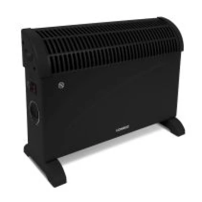 Convector heater – 2000W – Black | Adjustable thermostat