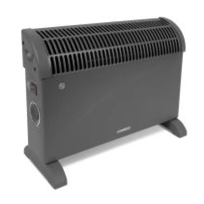 Convector heater – 2000W – Grey | Adjustable thermostat