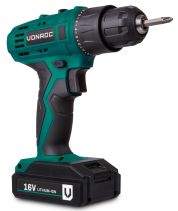 Cordless Drill 16V - Incl. battery, charger and bits 