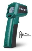 digital infrared thermometer | Equipped with laser  