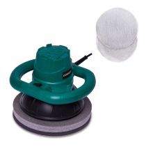 Eccentric polishing machine 120W – 240mm | Incl. 2 polishing bonnets