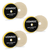 Wool Cutting Pads | Ø125mm – 3 pcs