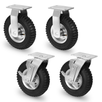 Pneumatic wheels – set of 4 | for platform truck TT503XX