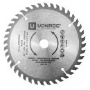 VONROC Kreissägeblatt 150 x 16mm - 40 Zähne - für Holz - universal