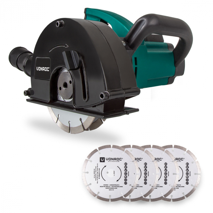 Mauernutfräse 1700W - 150mm | Inkl. 6 Frässcheiben main product photo